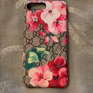 Authentic Gucci blooms iPhone 7/8plus case